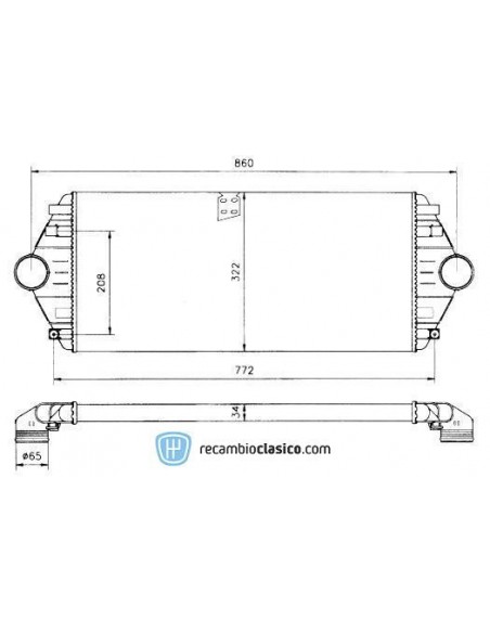 Comprar Intercooler FIAT Scudo/FIAT ULYSSE online