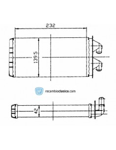 Comprar radiador de calefacción FIAT Cinquecento 700 / 900
