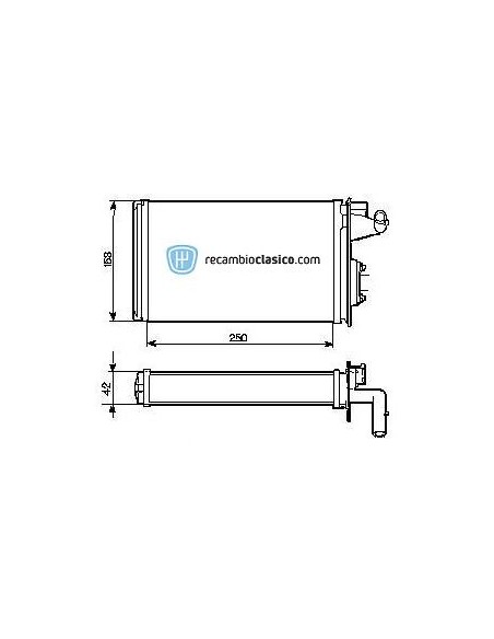 Comprar radiador de calefacción ALFA ROMEO 155 online