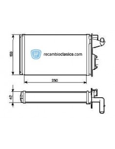 Comprar radiador de calefacción FIAT Tipo/Tempra online