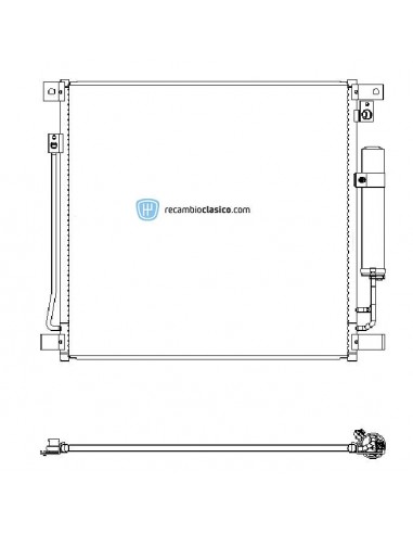 Comprar Condensador aire acondicionado MITSUBISHI L 200 /