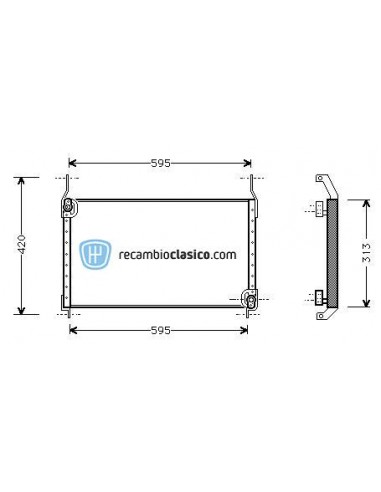 Comprar Condensador aire acondicionado FIAT Bravo/Brava/Marea