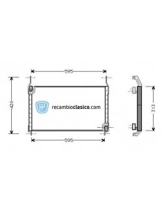 Comprar Condensador aire acondicionado FIAT Brava/Bravo/Marea