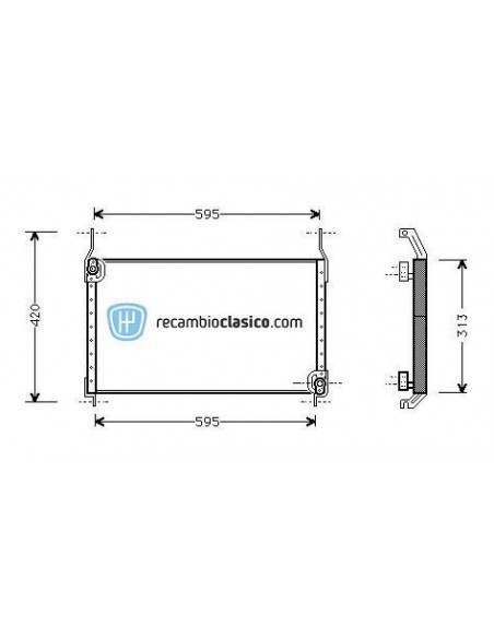Comprar Condensador aire acondicionado FIAT Brava/Bravo/Marea