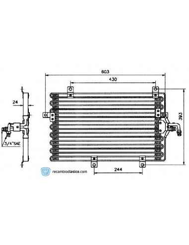 Comprar Condensador aire acondicionado FIAT Tipo/Tempra -93