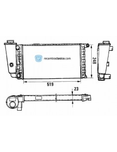Comprar Radiador refrigeración LANCIA Y10 online