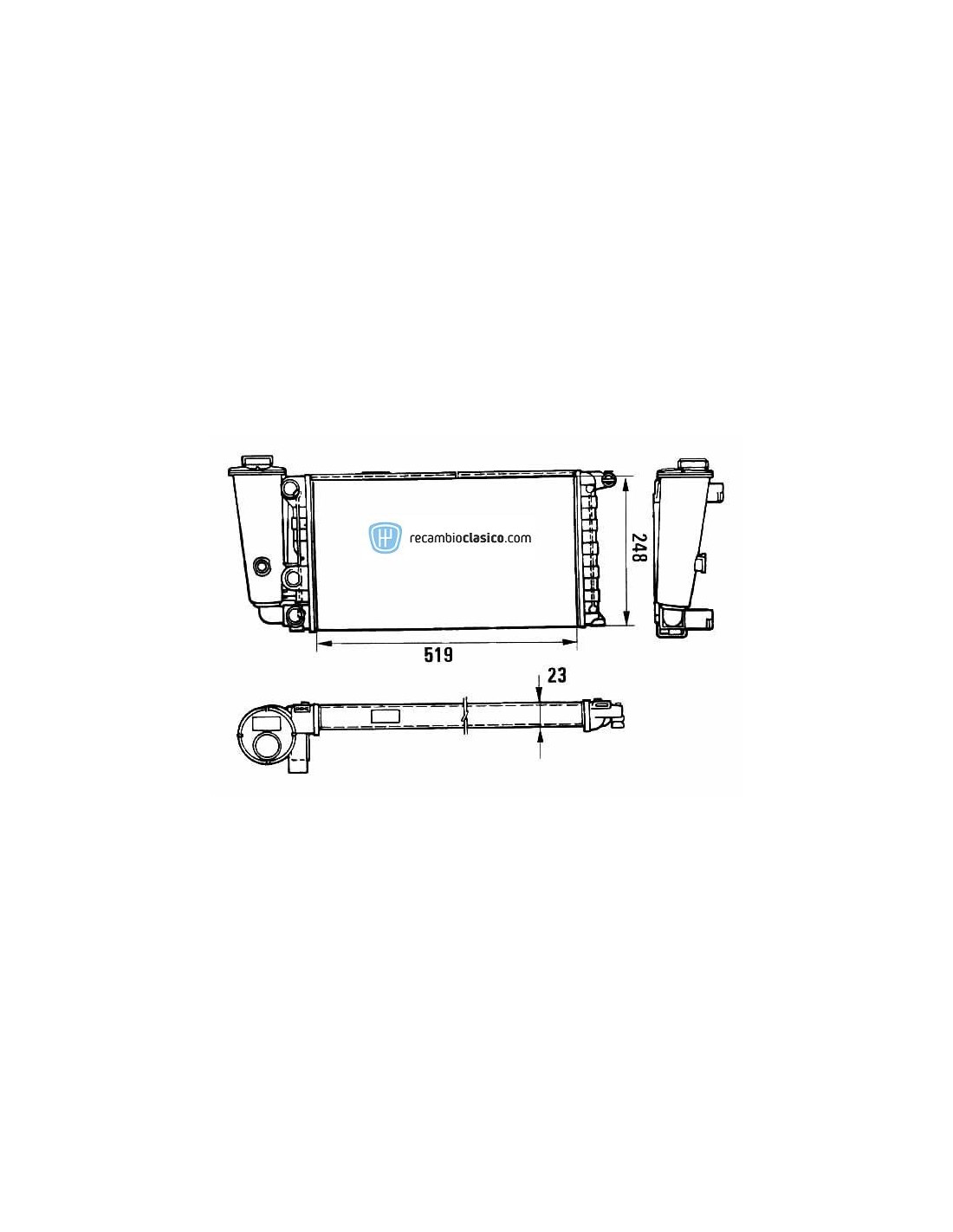 Behr Fiat Panda Cooling Thermostat – Lancia Y10 FIRE Engines, OE 7589135