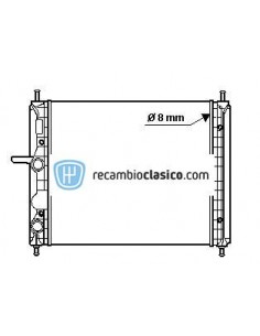 Comprar Radiador refrigeración FIAT Bravo/Brava 1.6 16V AC 96-