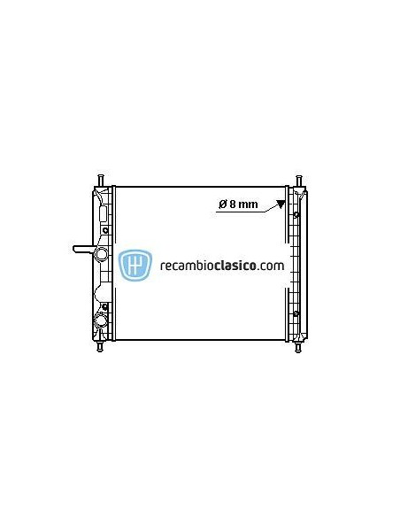 Comprar Radiador refrigeración FIAT Bravo/Brava 1.6 16V AC 96-