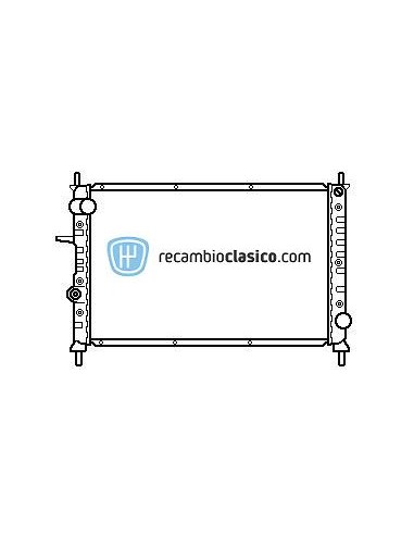 Comprar Radiador refrigeración FIAT Bravo/Brava/Marea 1.9 JTD