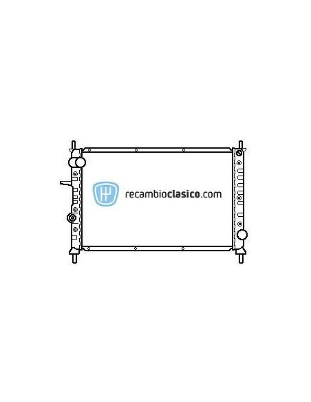 Comprar Radiador refrigeración FIAT Bravo/Brava/Marea 1.9 JTD