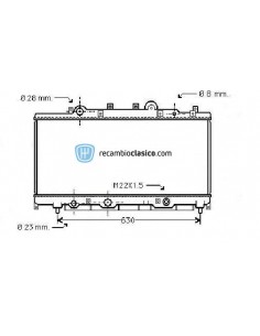 Comprar Radiador refrigeración FIAT Punto 75 MPI A.C. online
