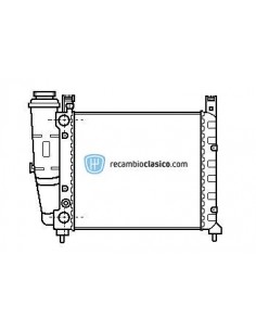 Comprar Radiador refrigeración FIAT Uno 60 online