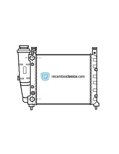 Comprar Radiador refrigeración FIAT Uno 60 online