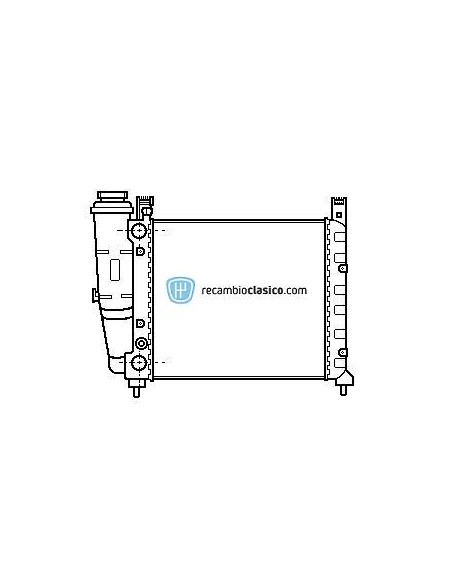 Comprar Radiador refrigeración FIAT Uno 60 online