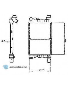 Comprar Radiador refrigeración FIAT Cinquecento 0.7 91-98 online