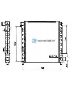 Comprar Radiador refrigeración FIAT Croma 1.6 online