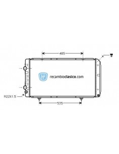 Comprar Radiador refrigeración CITROEN Jumper 1.9D 1.9TD online