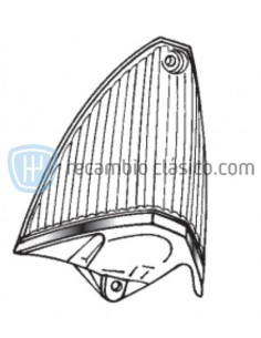 Comprar Tulipa blanca intermitente delantero derecho Ford