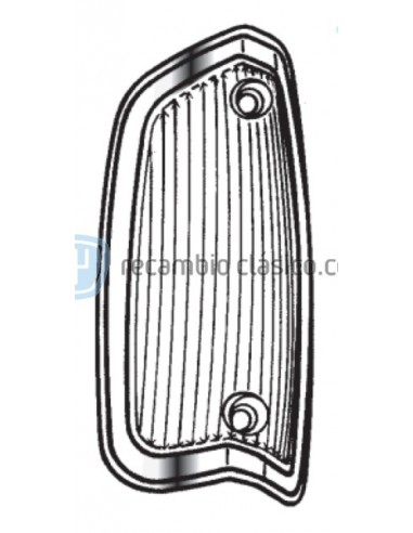 Comprar Tulipa blanca intermitente delantera derecha borde