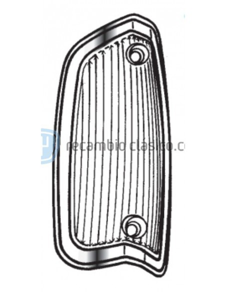 Comprar Tulipa blanca intermitente delantera derecha borde