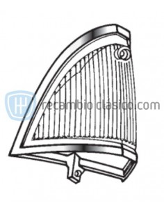 Comprar Tulipa intermitente blanco delantera izquierda borde