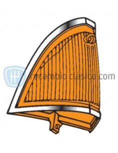 Comprar Tulipa intermitente delantera izquierda borde cromado