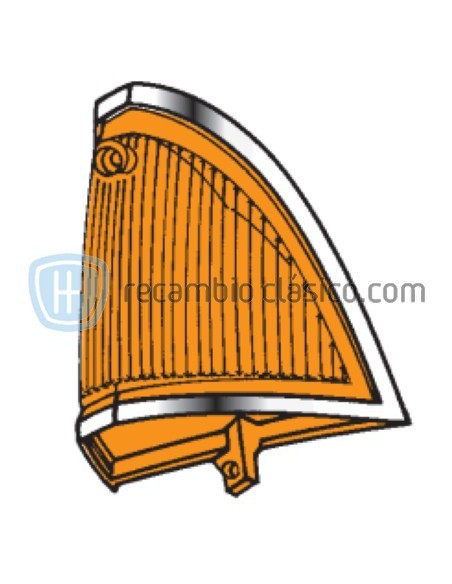 Comprar Tulipa intermitente delantera derecha borde cromado