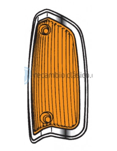 Comprar Tulipa intermitente delantera izquierda borde cromado