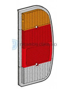 Comprar Tulipa trasera derecha con borde cromado Ford Taunus