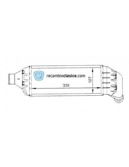 Comprar Intercooler FORD Mondeo II 1.8TD 96- online