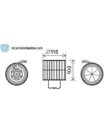 Comprar Ventilador de habitáculo FORD Fiesta III