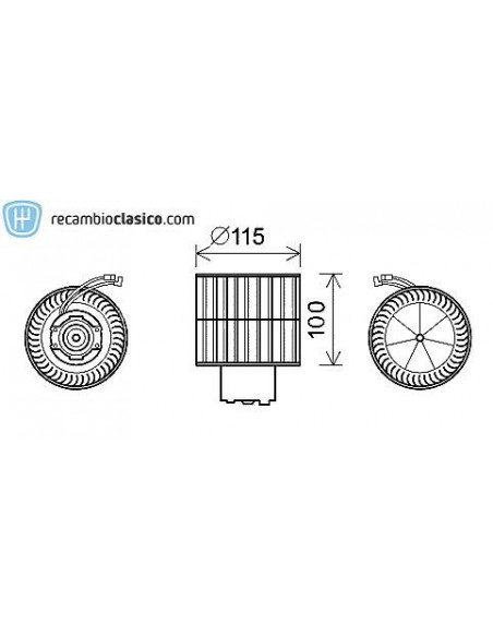 Comprar Ventilador de habitáculo FORD Fiesta III