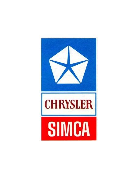 ¿qué necesitas para tu Simca, Dodge, Chrysler, Talbot?