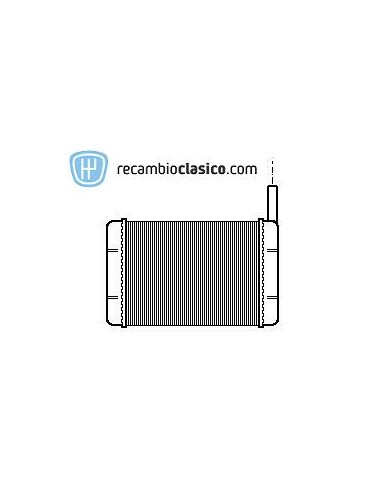 Comprar radiador de calefacción FORD Fiesta II (todos) 83-89