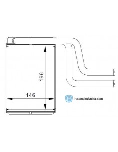 Comprar radiador de calefacción FORD Mondeo II