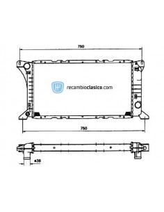 Comprar Radiador refrigeración FORD Transit 86- online