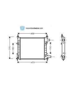 Comprar Radiador refrigeración FORD Ka 1.0/1.3 96-08 online