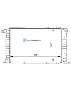 Comprar Radiador refrigeración FORD Transit 2.5 TD 96-00 online