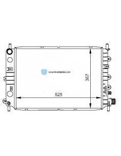 Comprar Radiador refrigeración FORD Escort V/VI/VII