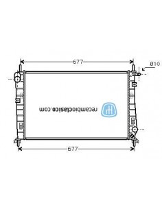 Comprar Radiador refrigeración FORD Mondeo II 1.8 TD +/- AC