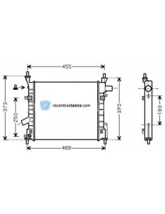 Comprar Radiador refrigeración FORD Ka 1.3 / 1.6 96-08 / Street