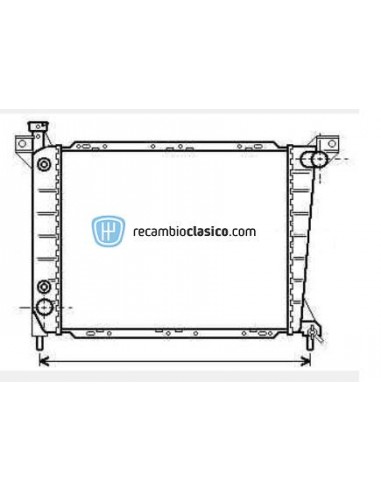 Comprar Radiador refrigeración FORD USA Aerostar 3.0 i V6 85-97