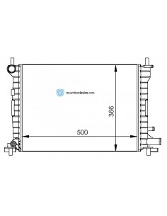Comprar Radiador refrigeración FORD Fiesta IV 1.2 i / 1.4 i /