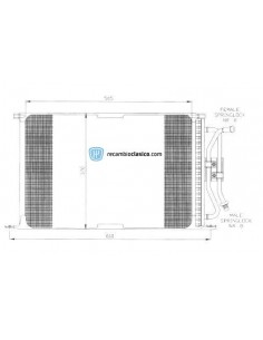 Comprar Condensador aire acondicionado FORD Fiesta IV 95-02 //