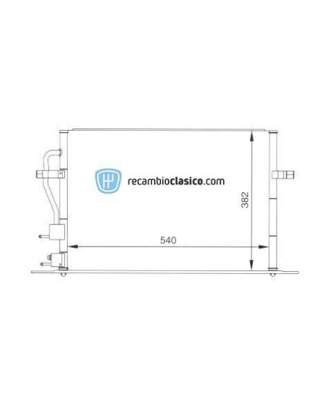 Comprar Condensador aire acondicionado FORD Mondeo 97- online