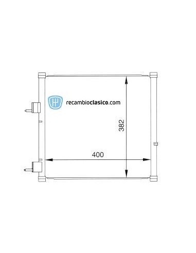 Comprar Condensador aire acondicionado FORD Ka 1.3 96- online