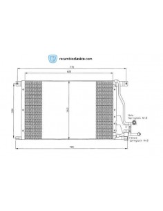Comprar Condensador aire acondicionado FORD Transit 95-00 online