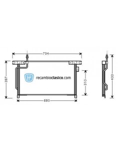 Comprar Condensador aire acondicionado NISSAN Terrano II 93-