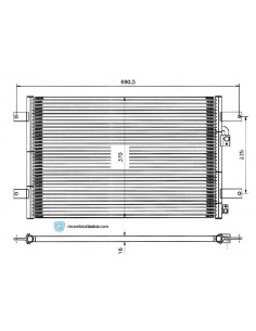 Comprar Condensador aire acondicionado FORD GALAXY 95- online